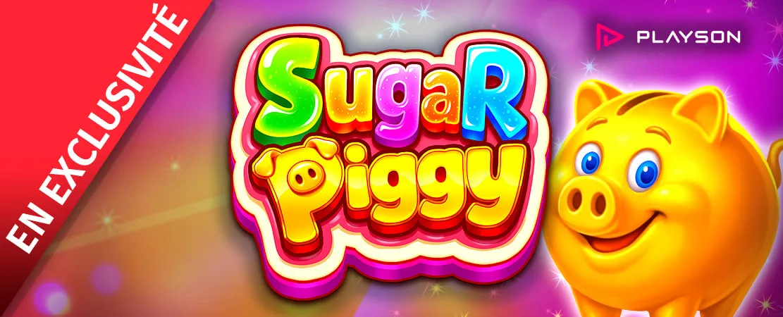 🍬 Nouvelle exclusivité : Sugar Piggy: Hold and Win de Playson