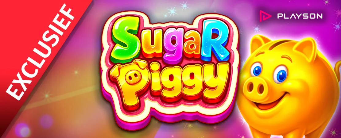 🍬 Nieuw exclusief spel: Sugar Piggy: Hold and Win van Playson