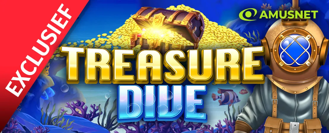 Treasure Dive van Amusnet – Exclusief bij Starcasino