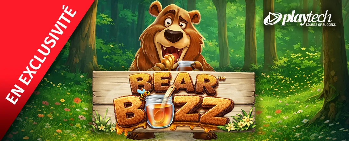 🐻 Bear Buzz de Playtech : une toute nouvelle exclusivité