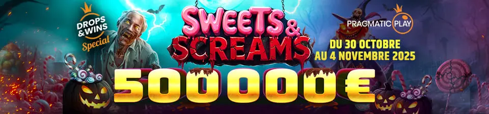 Préparez-vous pour la promo palpitante Sweets & Screams de Pragmatic Play !