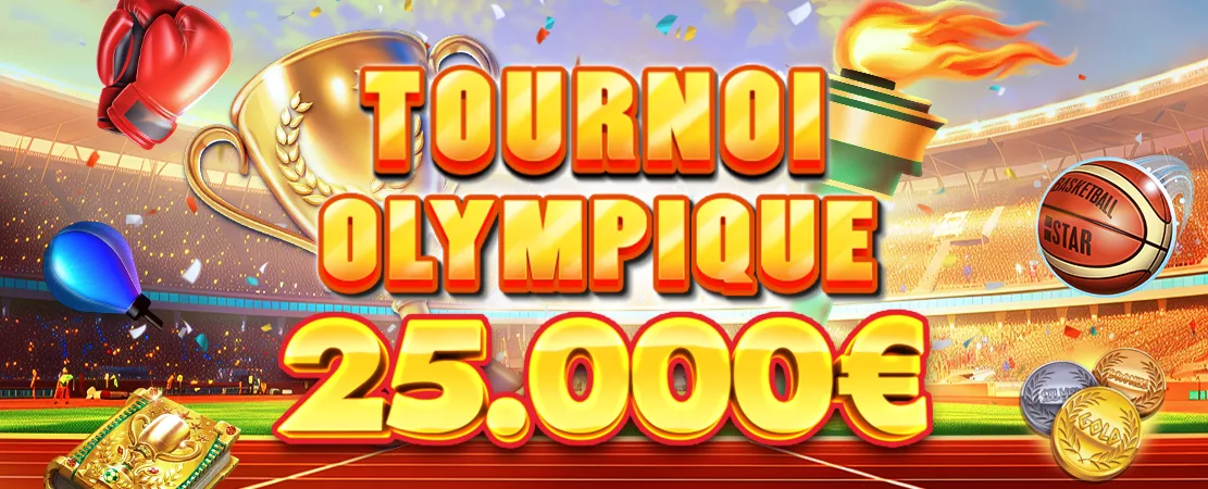 🏅 Jouez pour la gloire dans le Tournoi Olympique sur Starcasino.be !