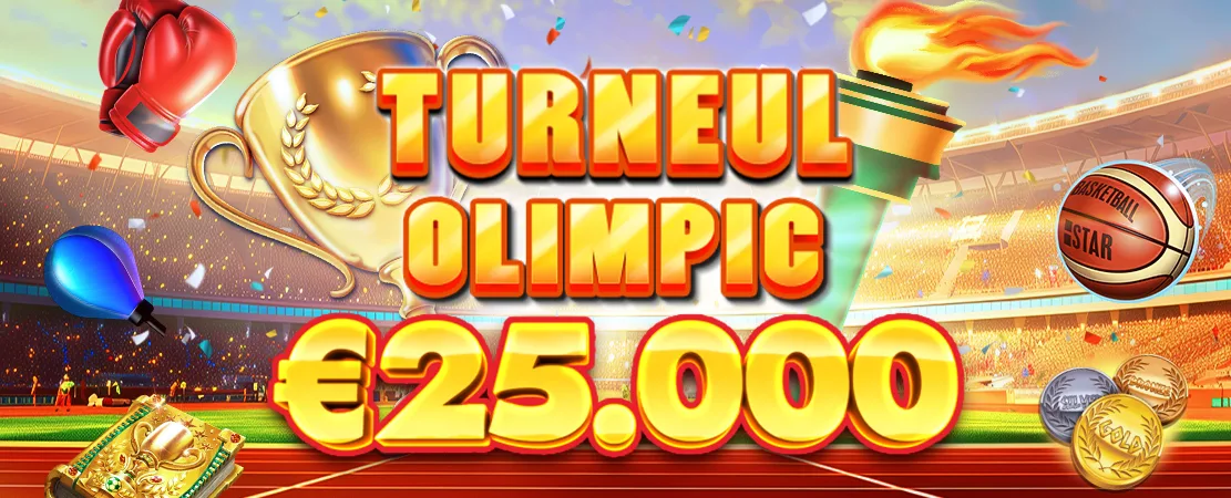 🏅Concurează pentru glorie în Turneul Olimpic pe Starcasino.be!