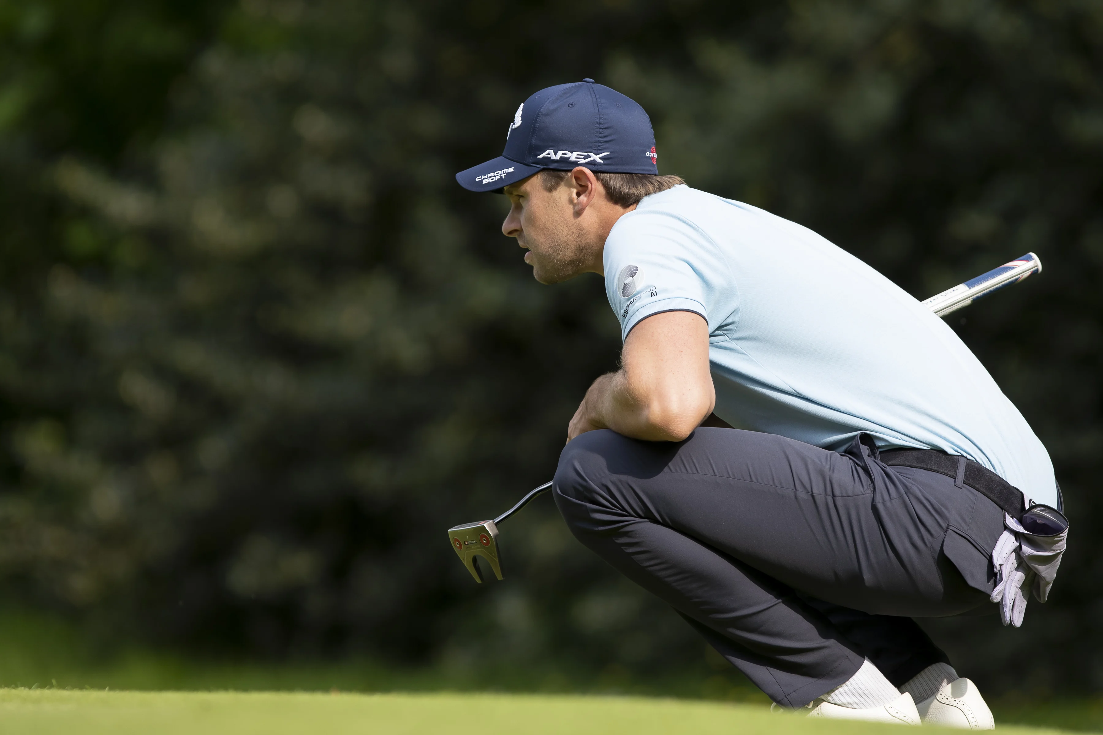 Belgian Thomas Detry pictured during the Soudal Open golf tournament in Schilde, Sunday 14 May 2023. BELGA PHOTO KRISTOF VAN ACCOM