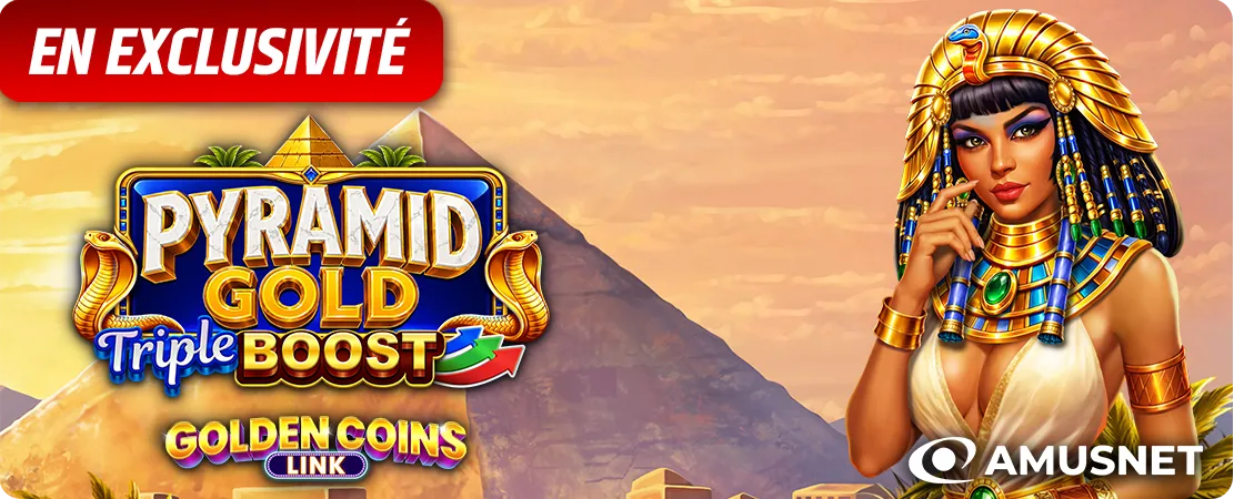🏺 Pyramid Gold Triple Boost Golden Coins Link – Seulement chez Starcasino