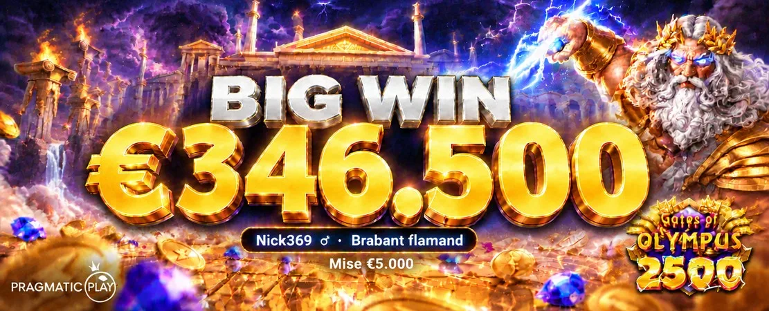 ⚡ Un gain de 346.500 € sur Gates of Olympus 2500 🤑
