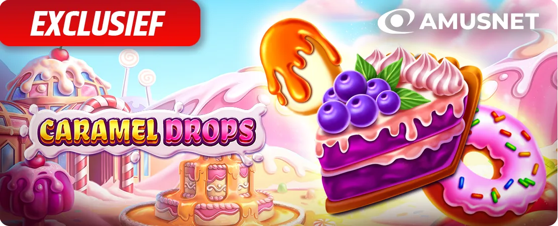 🍬 Caramel Drops van Amusnet - Alleen bij Starcasino