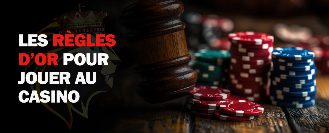 Jouer au casino en ligne : Les règles d'or à connaître