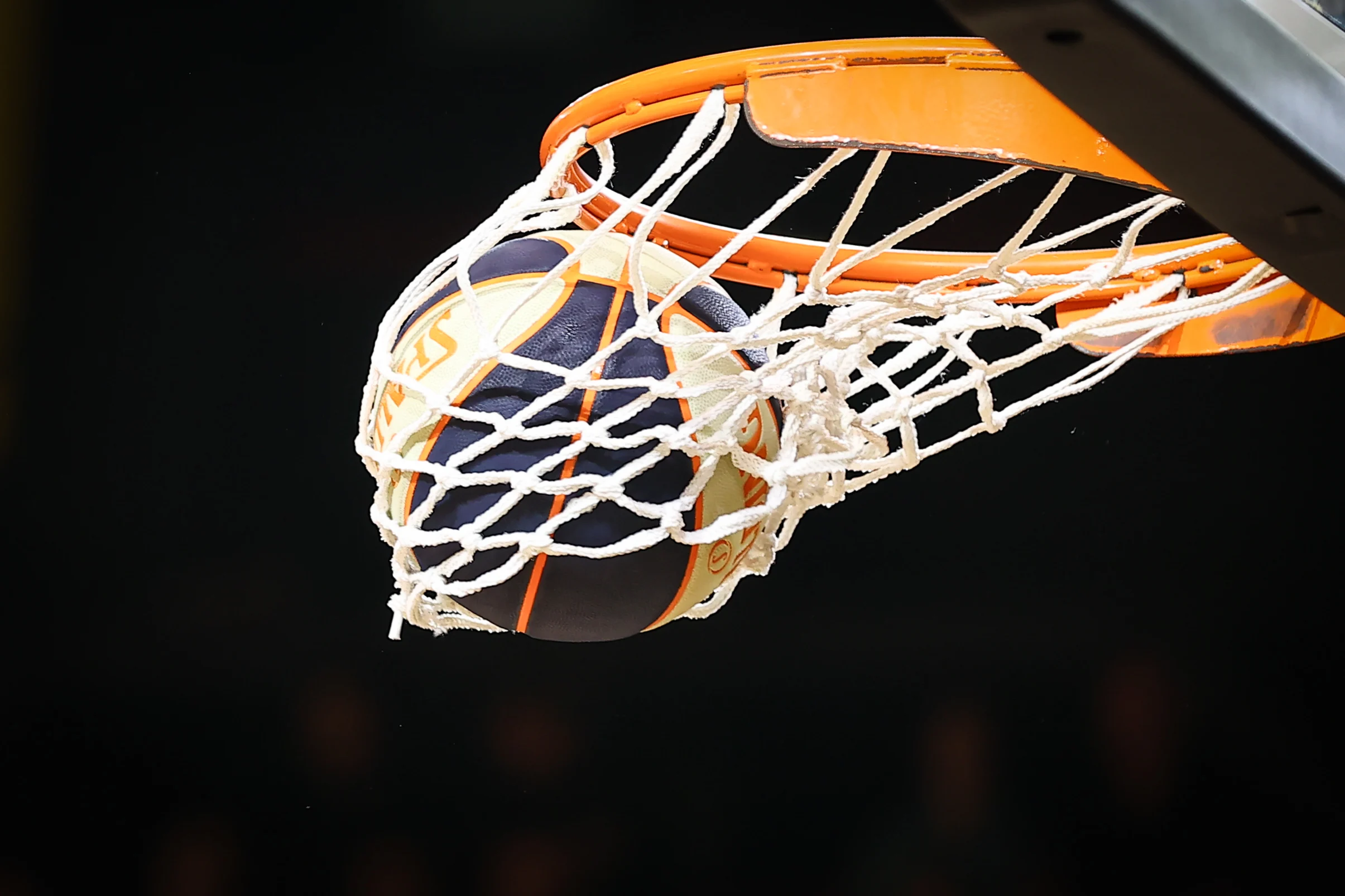 Illustration picture taken during a basketball match between BC Oostende and Limburg United, Saturday 30 September 2023 in Oostende, on day 02 of the National Round Belgium in the 'BNXT League' Belgian first division basket championships. BELGA PHOTO DAVID PINTENS