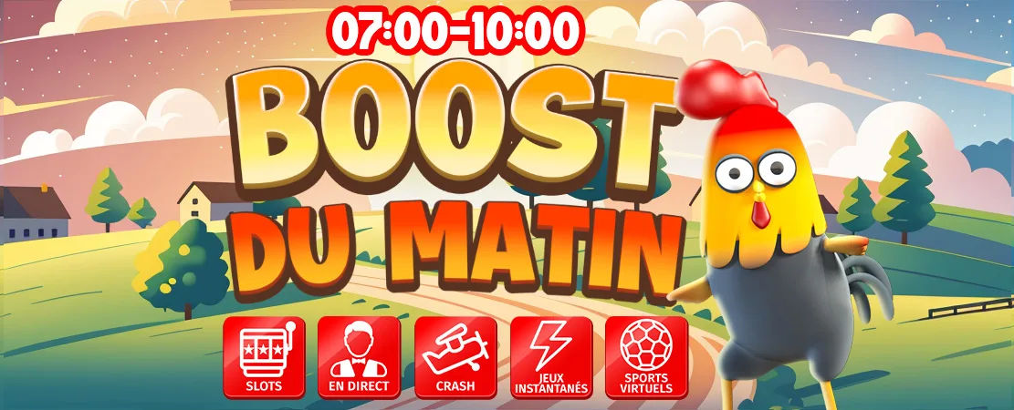 🐓 L’avenir appartient à ceux qui se lèvent tôt avec le Boost du Matin !