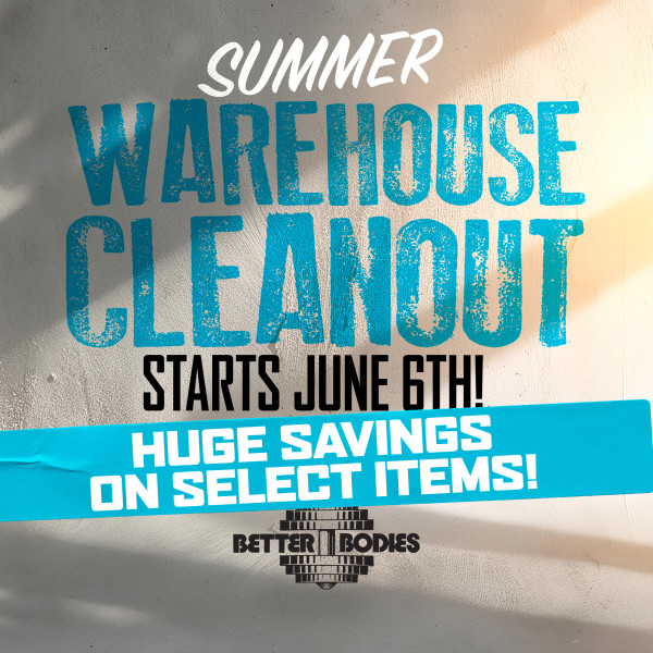 Warehouse clean out starts June 6th