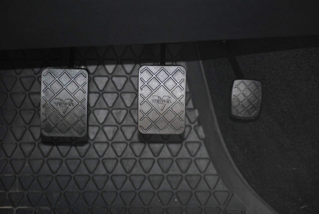 Pedały w samochodzie