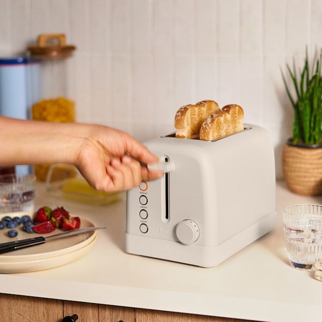 bella 2-Slice Toaster - Extra Wide Slots & Browning Control