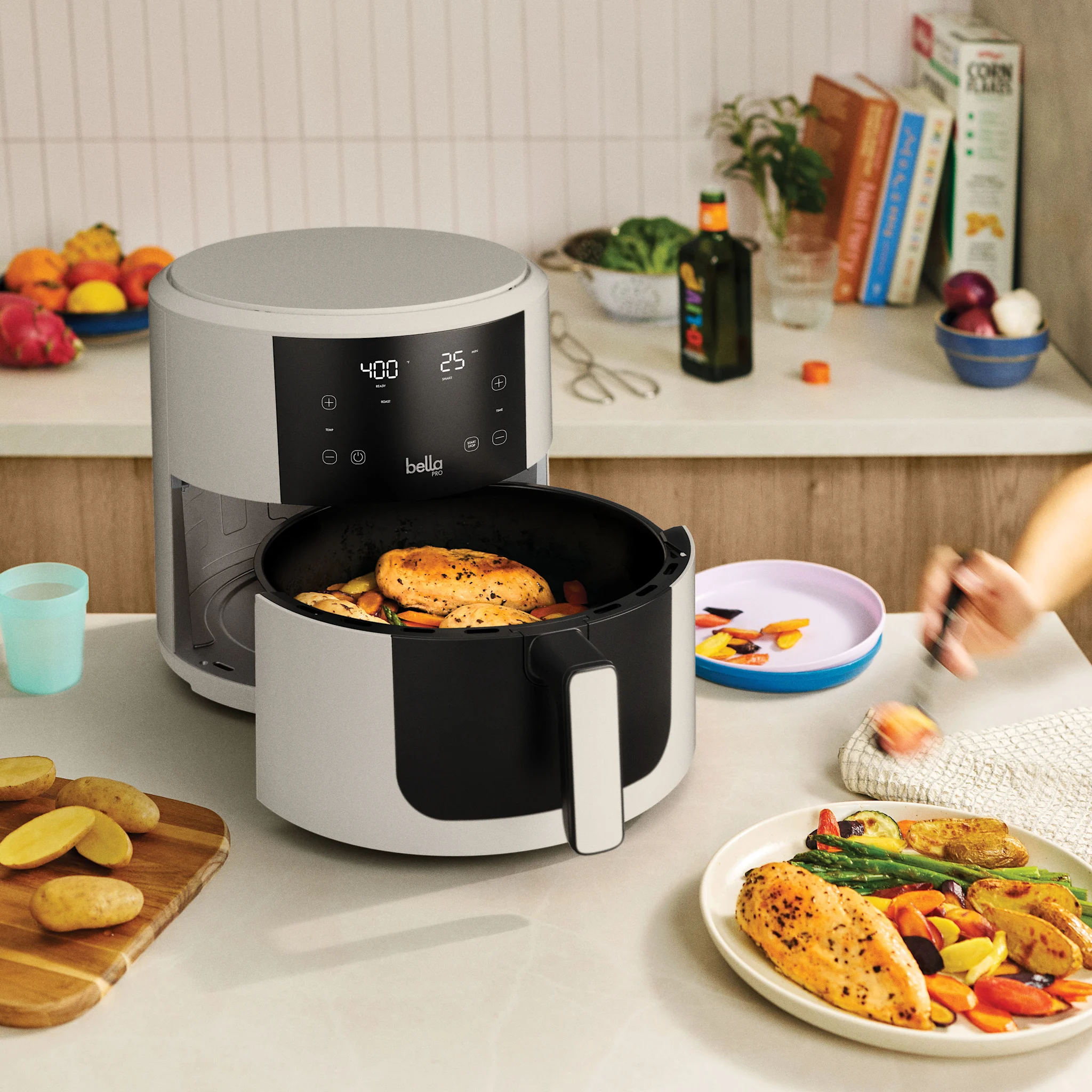 bella Pro SmartCrisp 8Qt Air Fryer Extra Large Digital Air Fryer