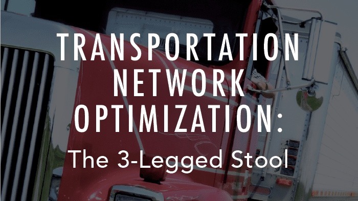Stool Logistics Transportation Network Optimization: The 3-Legged Stool | Uber Freight