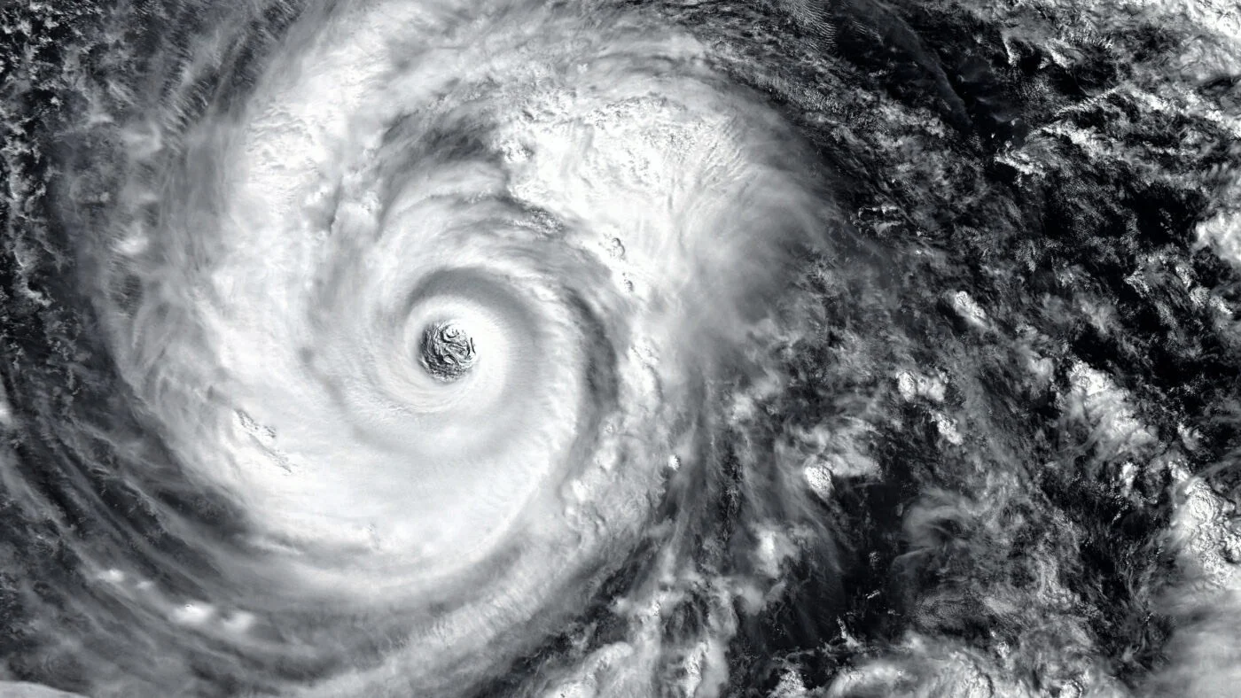 Hurricane eye.