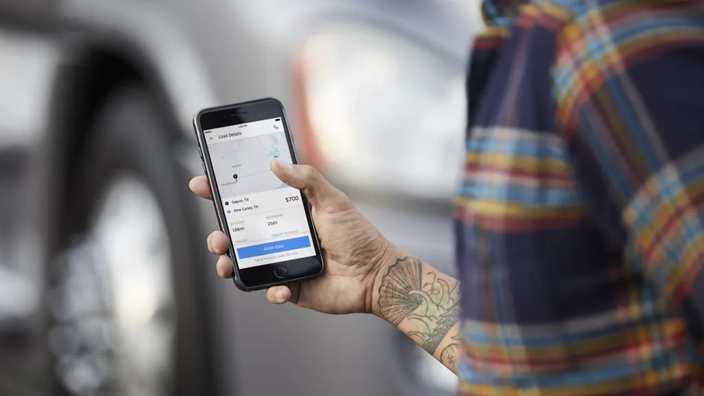 Person holding a smart phone.