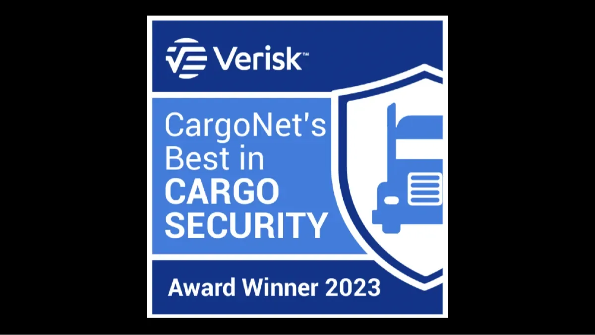 CargoNet Best in Cargo Security Award