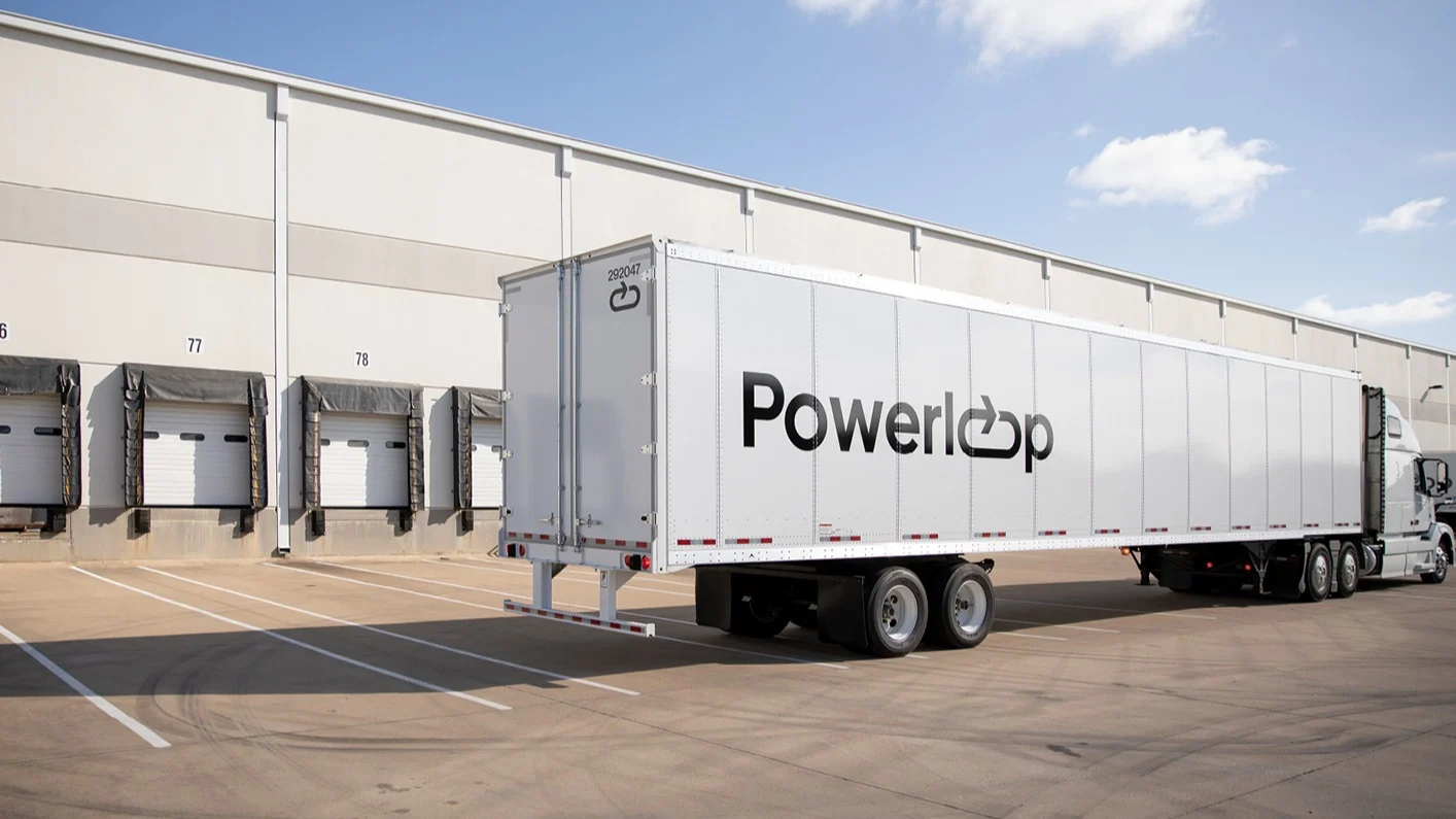 Uber Freight Powerloop trailer.