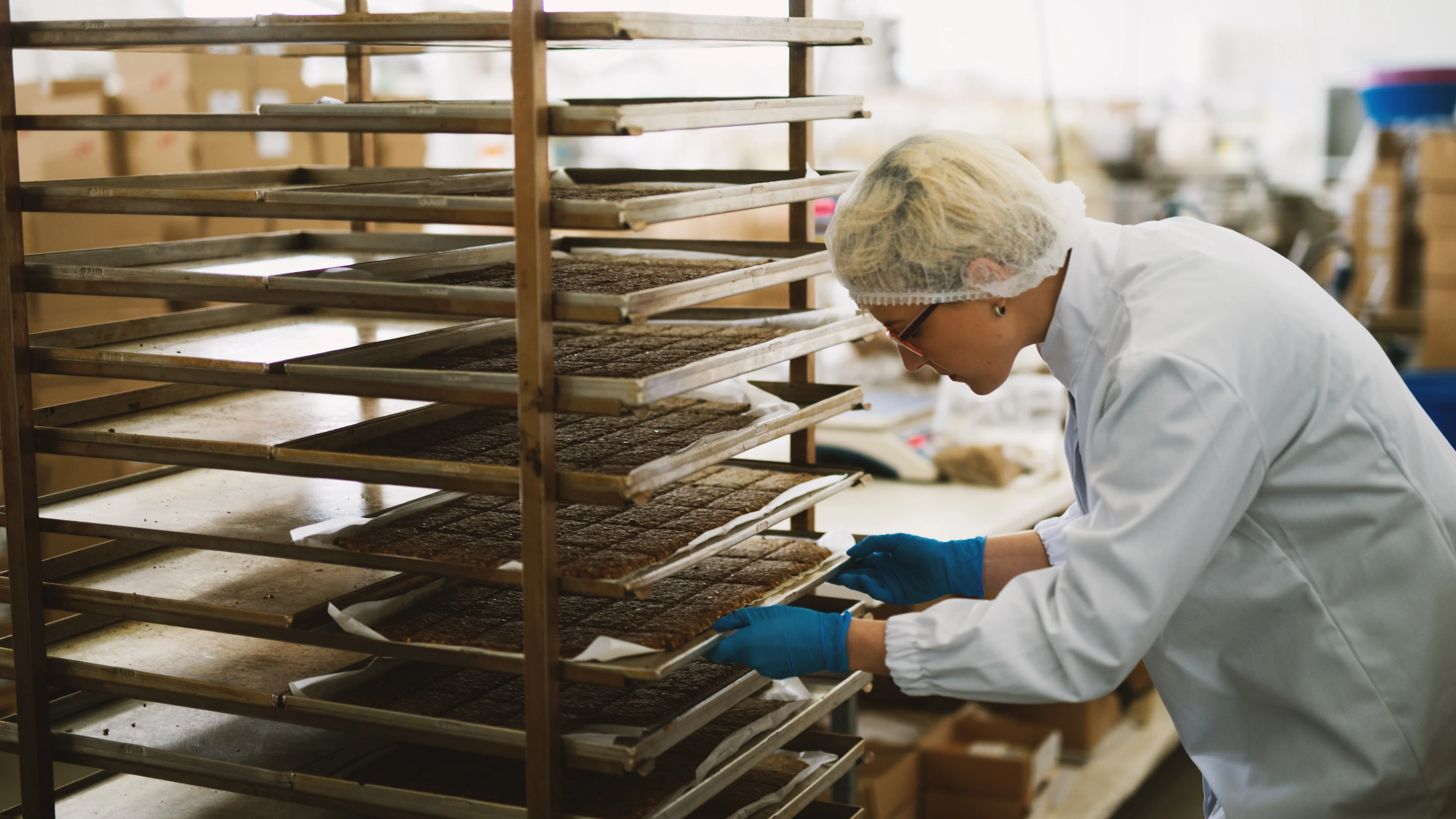 Woman in Bakery for Snacks Case Study