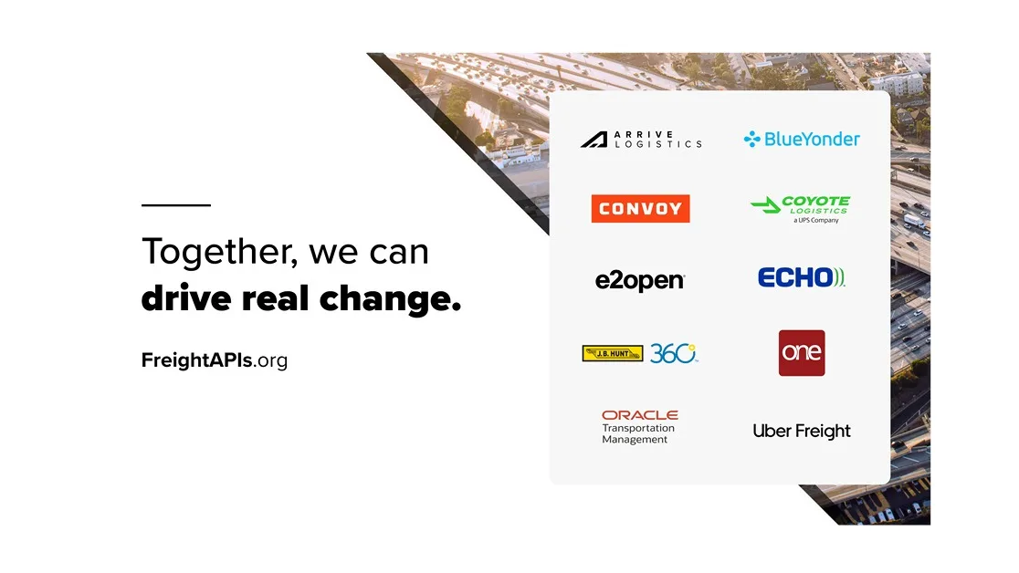 Freight API logos.