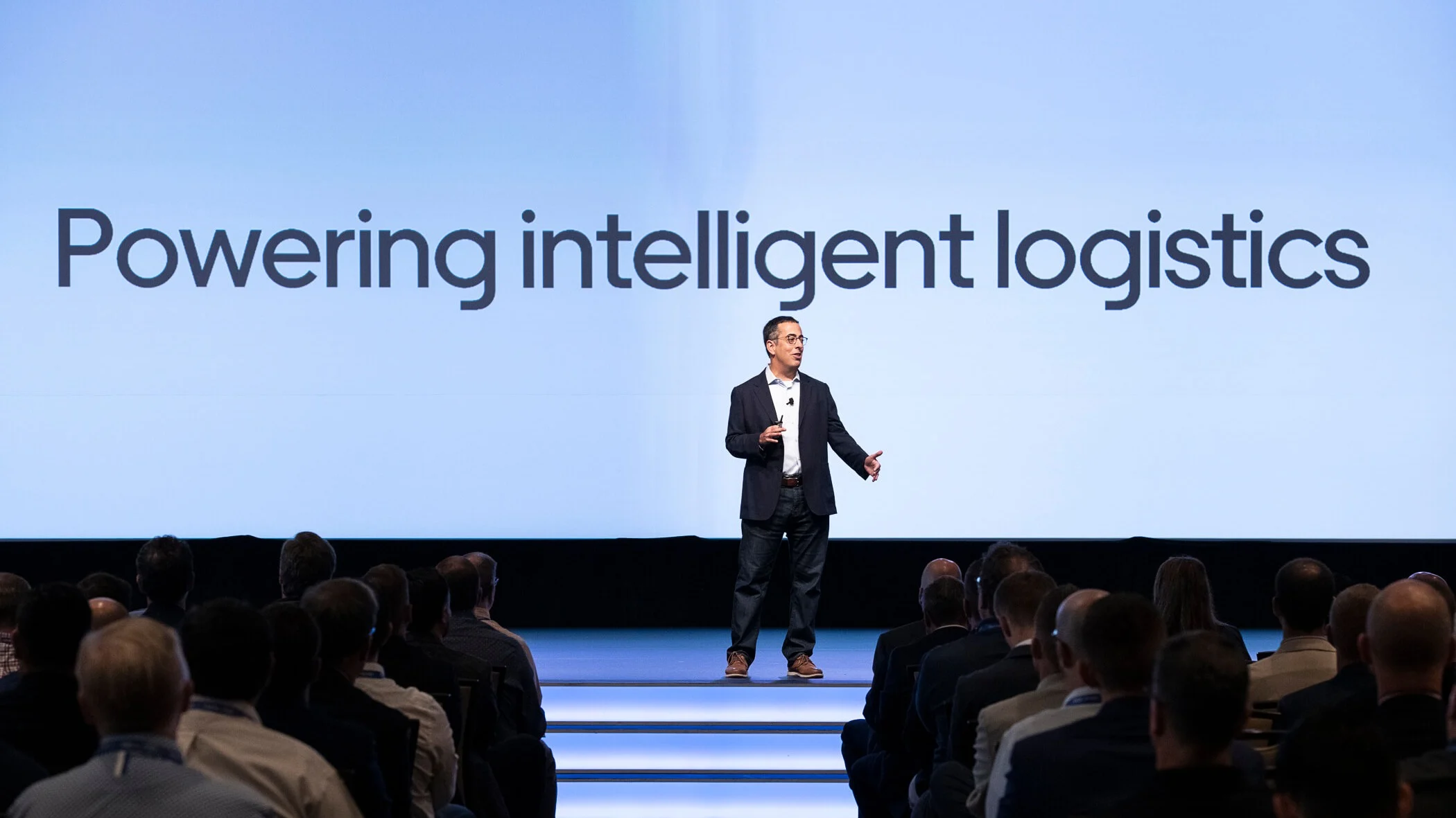 Man giving a speech.