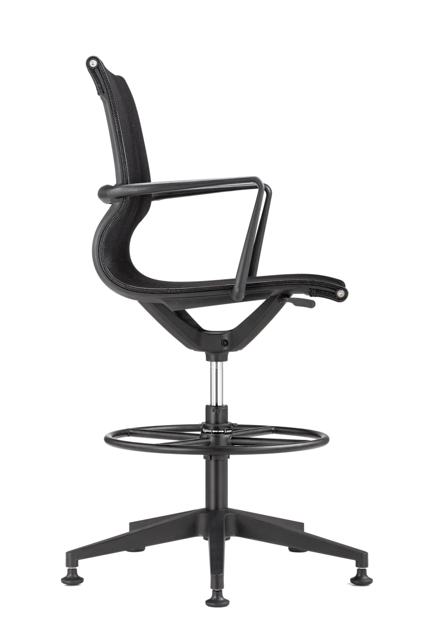 【KITH】アルテックChair63 Kinetic Stool Black Frame Designer Spider Mesh Colors | Eurotech