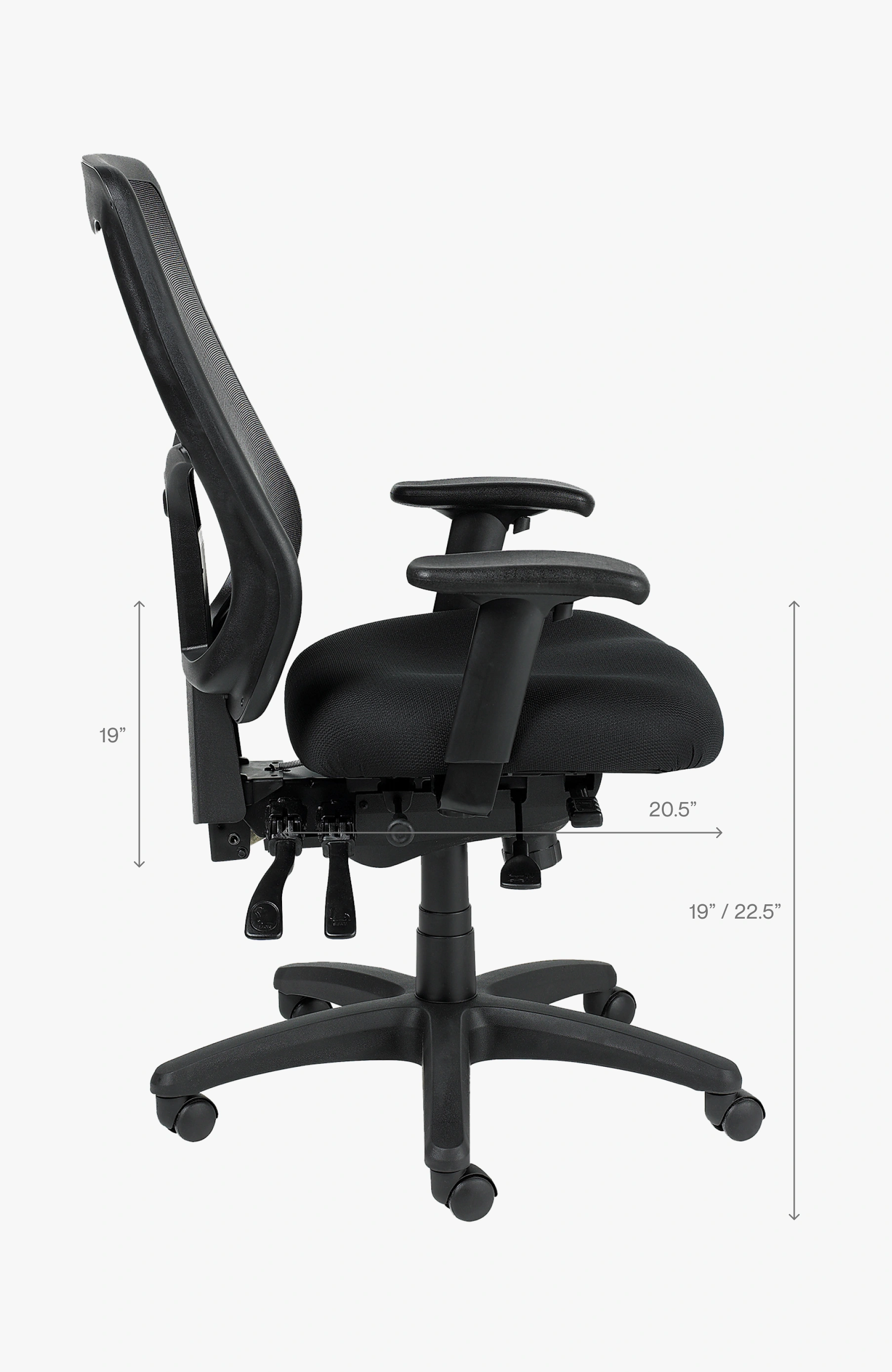 Apollo High Back Multi-function With Ratchet Back | Eurotech