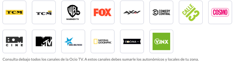Telecable | Ocio TV | Canales | Los favoritos