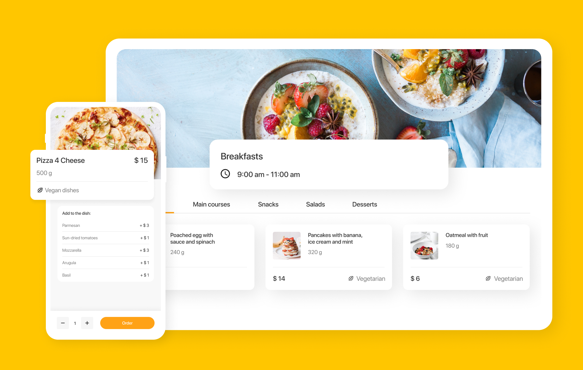 A Platform That Automates Delivery and Pick-up Service for Restaurants
