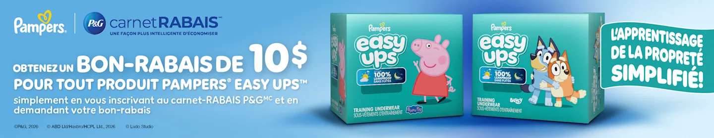 Bon-rabais Pampers Easy Ups