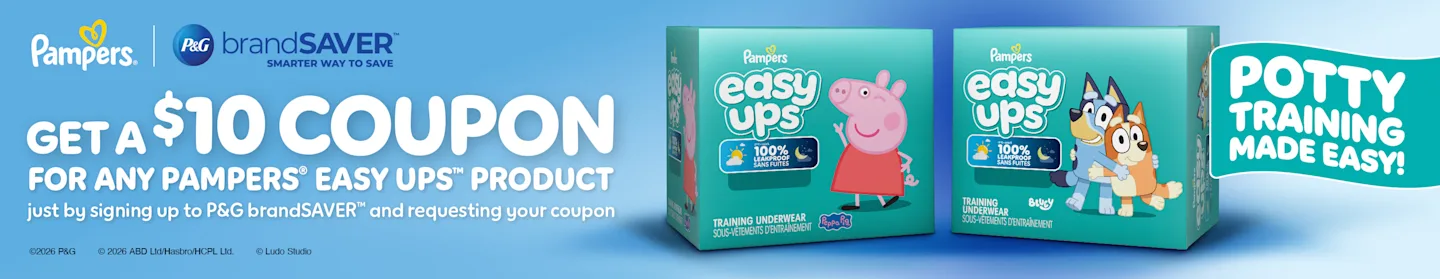 Pampers Easy Ups Coupon