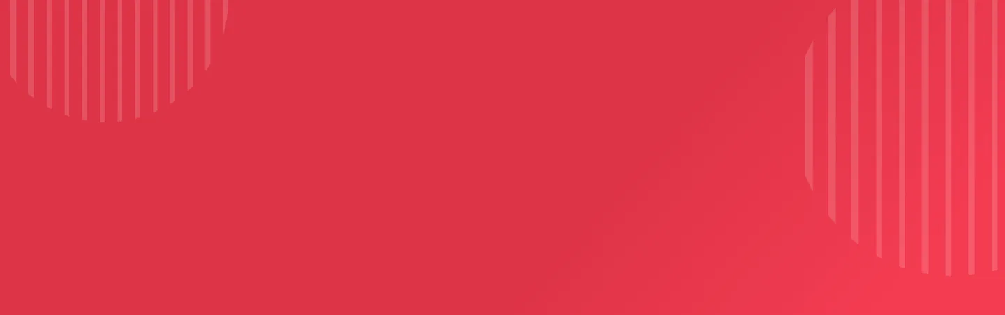 Red background image with line designs