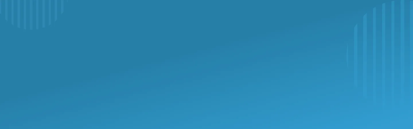 Blue background image with line designs