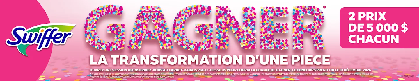 Concours Swiffer Transformation de Pièce