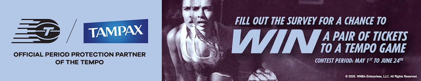 Complete the survey for a chance to win a pair of Toronto Tempo tickets.