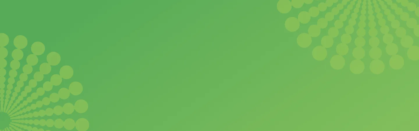 Green background image with circle pattern