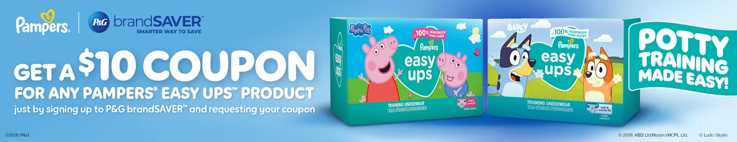 Pampers Easy Ups Coupon