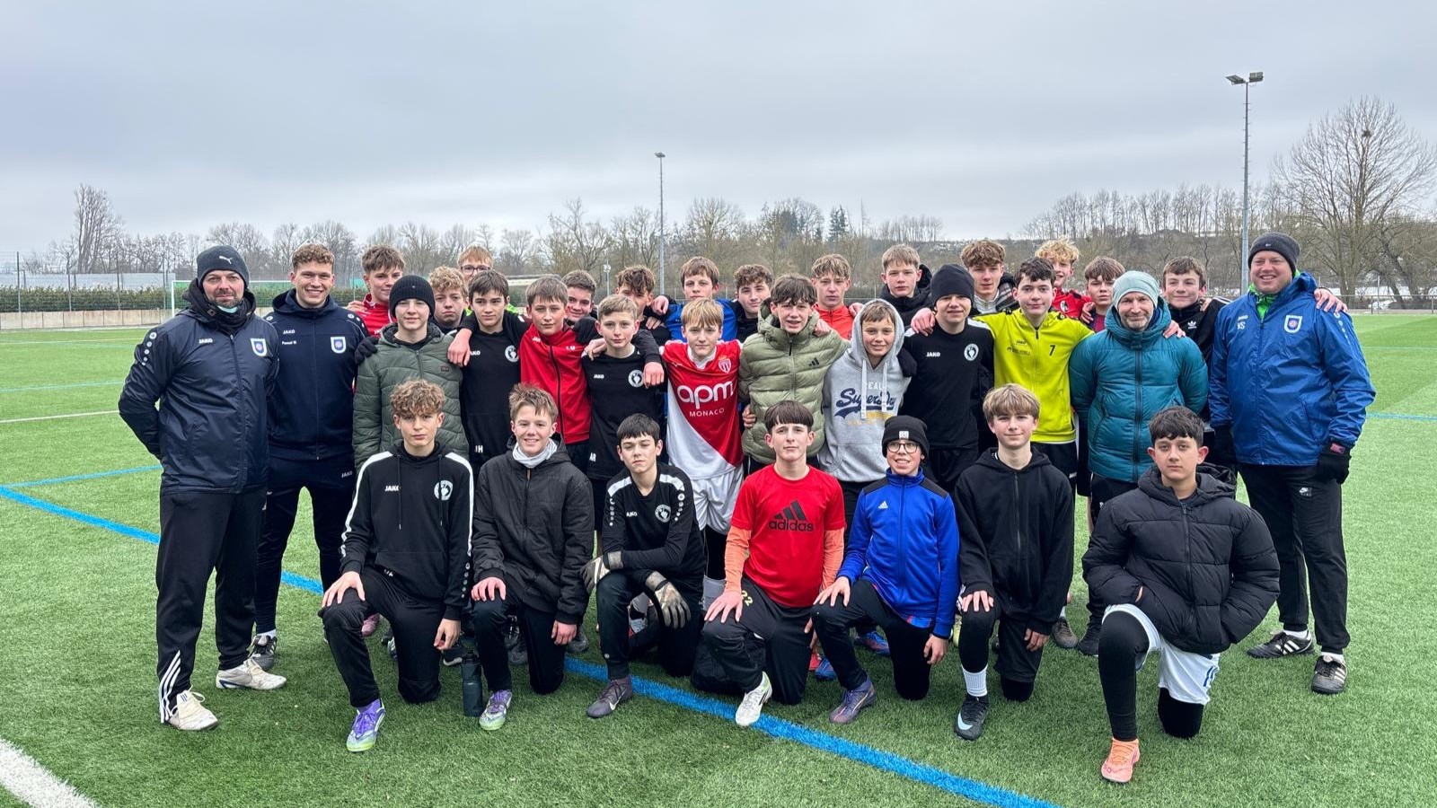 Gruppenbild Trainingswochenende C-Junioren RR 2026