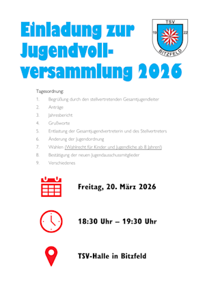 Jugendvollversammlung 2026