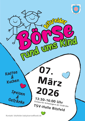 Bitzfelder Börse rund ums Kind