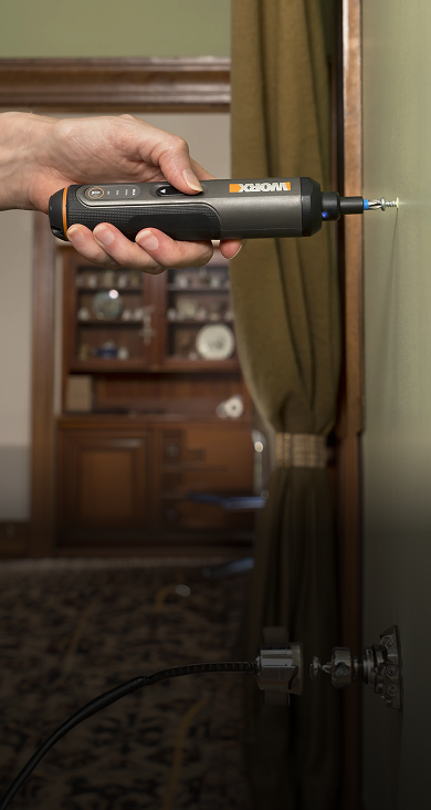 4V Cordless Screwdriver | 3-Speed Battery Powered | WORX