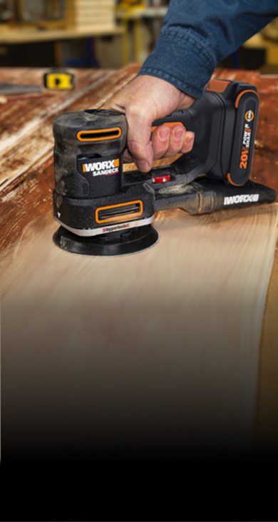 20V 10,000 orbits/minute multi-sander - Tool Only | WORX