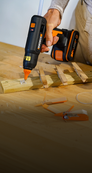 5W ゴワット　Goun サイズ３ 20V Full Size Cordless Hot Glue Gun | WORX