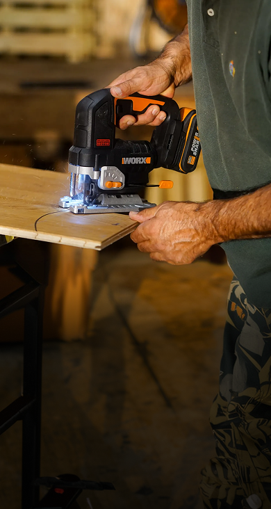 20V Brushless Cordless Jigsaw | Worx NITRO