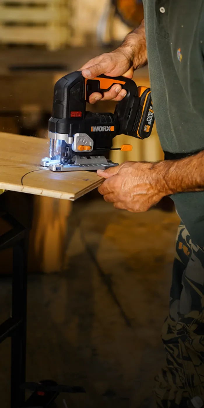20V Brushless Cordless Jigsaw | Worx NITRO 20V Brushless Cordless Jigsaw | Worx NITRO