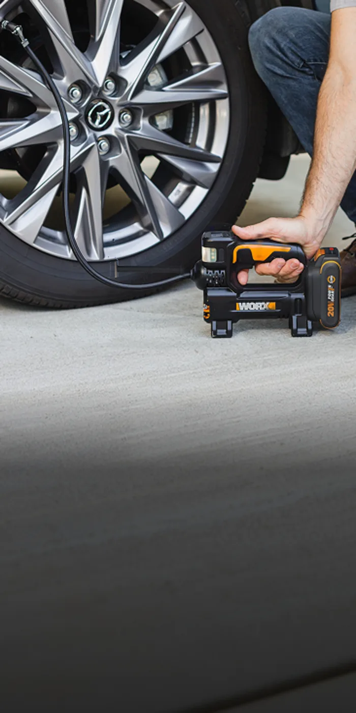 20V Portable Air Pump Cordless Inflator (Tool Only) | WORX 20V Portable Air Pump Cordless Inflator (Tool Only) | WORX