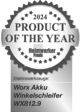 Badge with the text "Product of the year 2024"