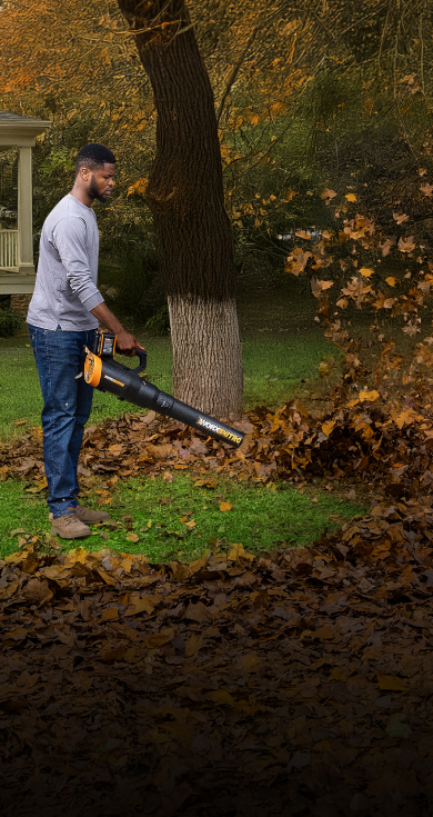 40V 530 CFM 180 MPH brushless QuietTech leaf blower | Worx