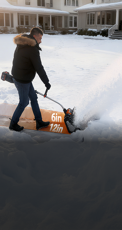 40V 12'' Brushless Snow Shovel | WORX